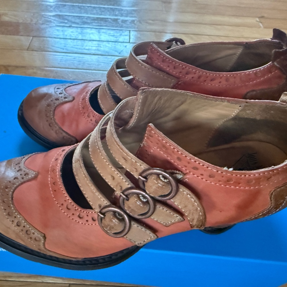 John Fluevog east end strap shoe